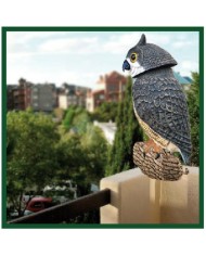 BUHO EOLICO MASSO AHUYENTADOR DE PAJAROS