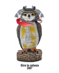 BUHO EOLICO MASSO AHUYENTADOR DE PAJAROS