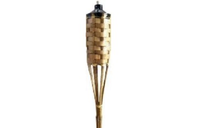 ANTORCHA BAMBU FLOWER NATURAL 150CMS.