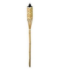 ANTORCHA BAMBU FLOWER NATURAL 150CMS.