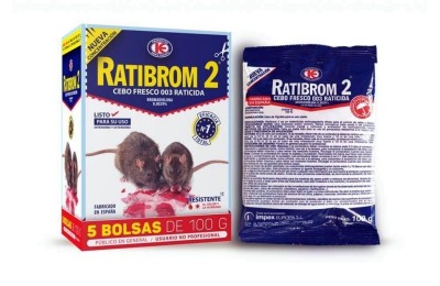 RATICIDA RATIBROM-2 CEBO...