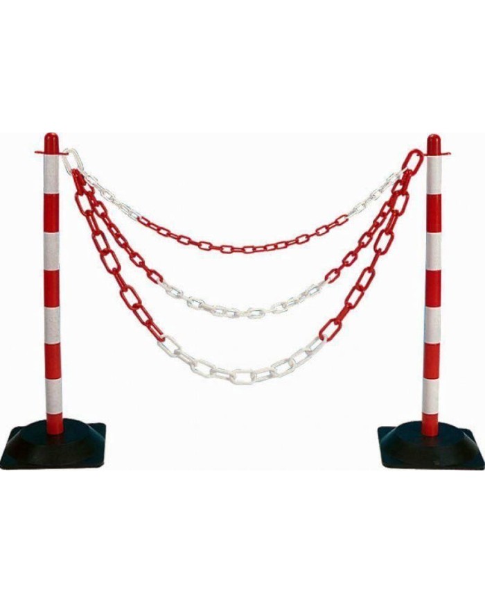 BASE COLUMNA PLASTICO SEÑALIZACION 27X27