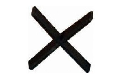 CRUCETA PLASTICO JAR  1 MM. 300 UNID.