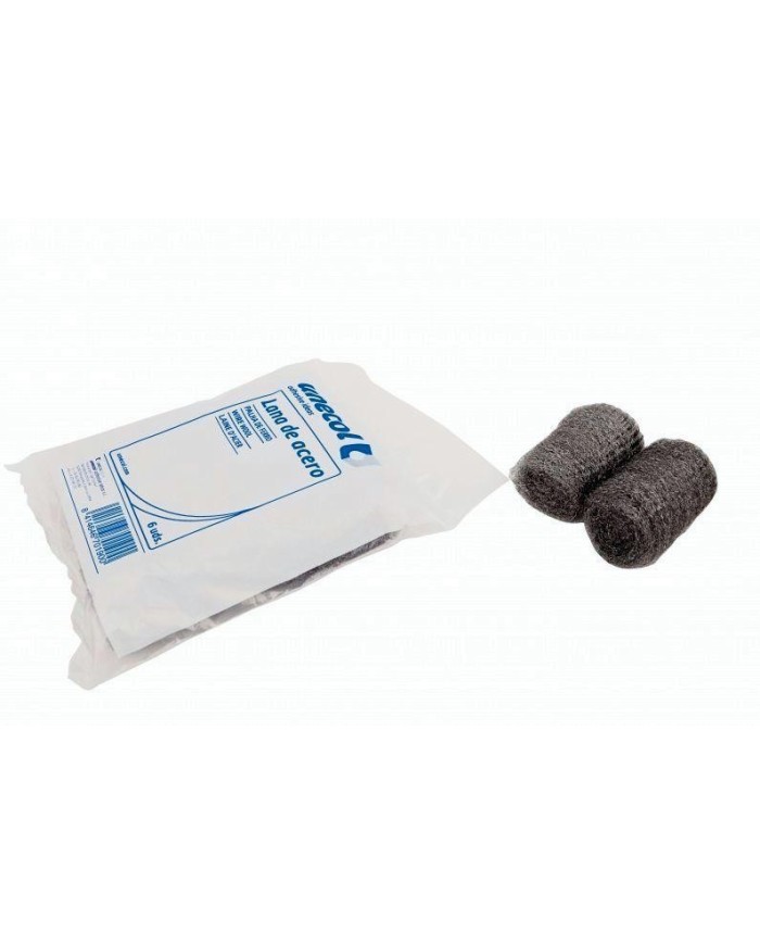 LANA DE ACERO UNECOL (BOLSA 6 UDS.) 007019