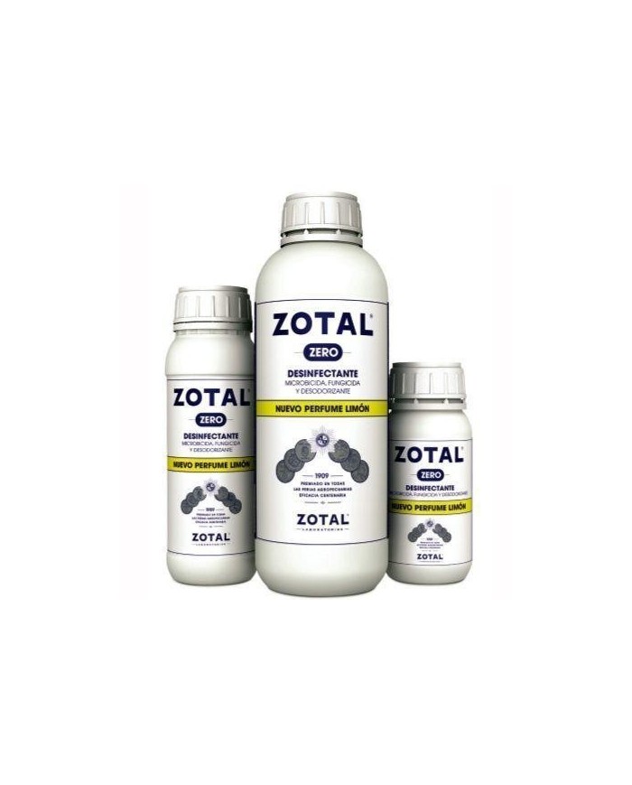ZOTAL DESINFECTANTE ZERO LIMON  250 ML.