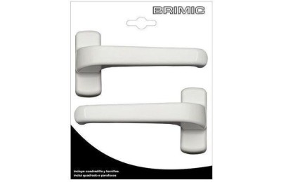 JUEGO MANIVELA ALUMINIO BLANCA MICEL