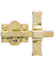 CERROJO FAC DORADO 201-R-80