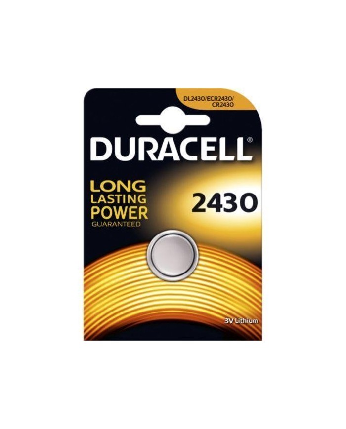 PILA DURACELL DE BOTON DL2430 BL/1UD.