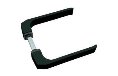 MANIVELA ALUMINIO 702 NEGRA MICEL (JUEGO)