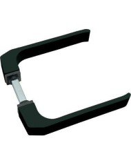 MANIVELA ALUMINIO 702 PLATA MICEL (JUEGO)