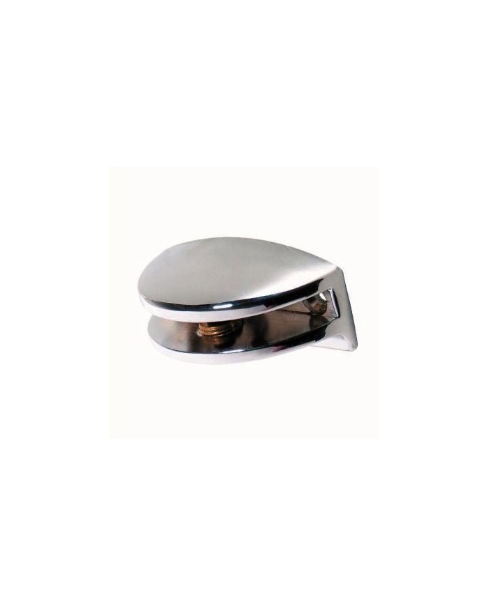 SOPORTE MEDIA LUNA SC6 MICEL 6 MM. CROMO