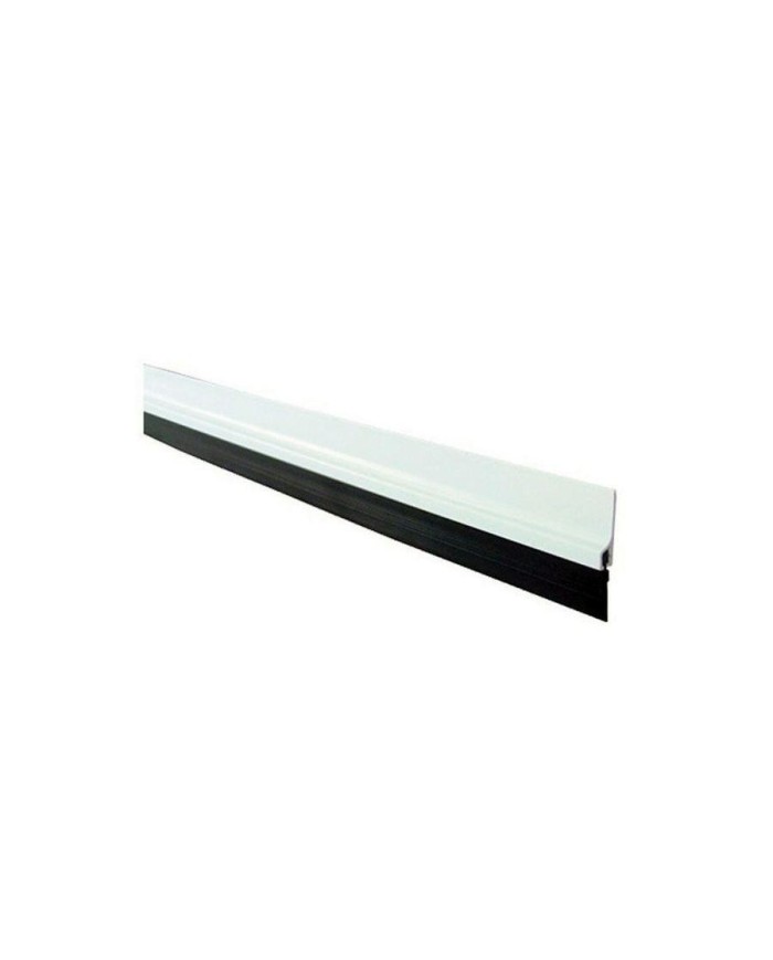 BURLETE RUFETE PVC CON GOMA BLANCO 1MT.