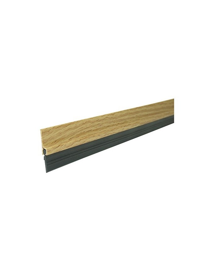 BURLETE RUFETE PVC CON GOMA ROBLE 1MT.