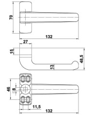 MANILLA EPSILON ALUMINIO BLANCA AMIG JUEGO
