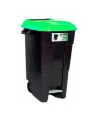 CONTENEDOR TAYG VERDE C/RU+PEDAL  80LTS. 433030