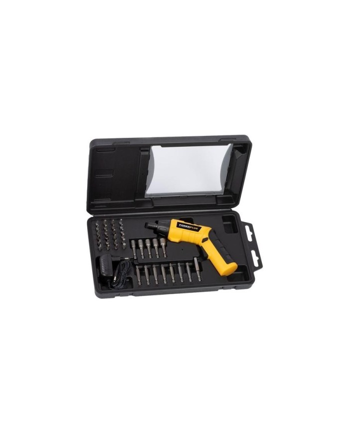 ATORNILLADOR POWERPLUS 3'6V. +ACCESORIOS POWX00405