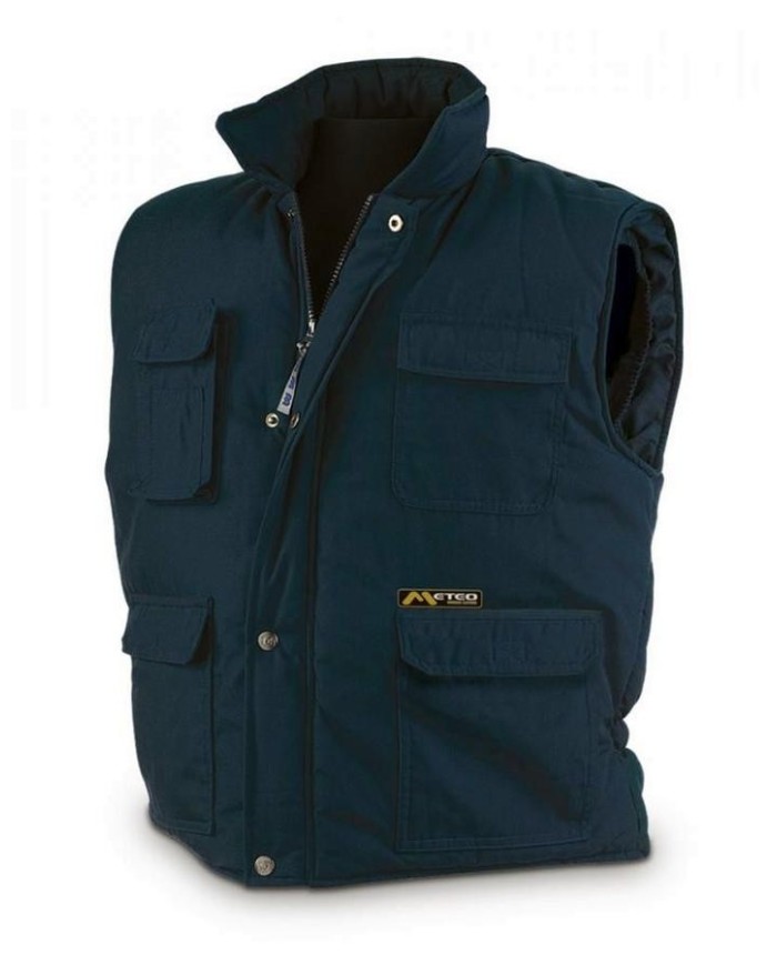 CHALECO MULTIBOLSILLOS AZUL MARINO T-L