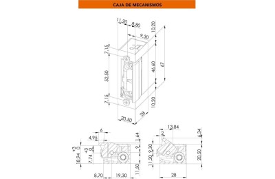 ABREPUERTAS DORCAS 54 AF/S CON FRENTE AC-DC
