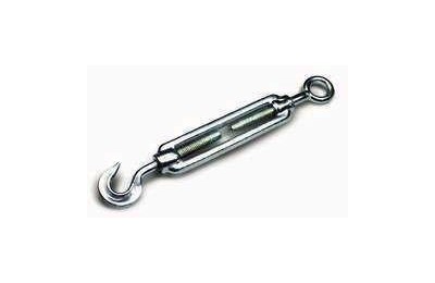 TENSOR GALVANIZADO M16 (GANCHO-ANILLA) CT 600KGS