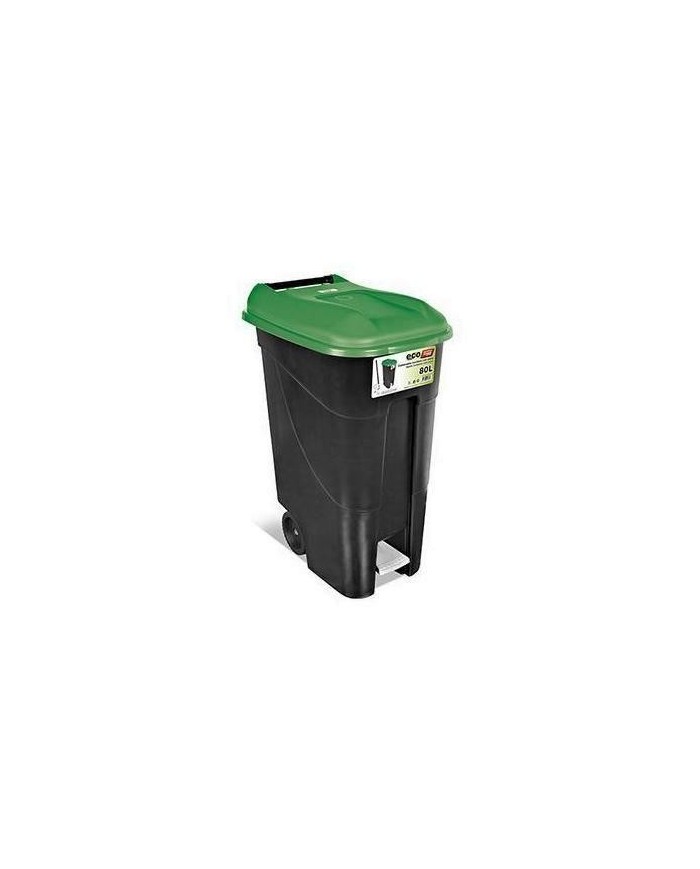 CONTENEDOR TAYG VERDE C/RU+PEDAL  80LTS. 433030