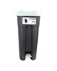 CONTENEDOR TAYG GRIS C/RU+PEDAL 120LTS. 423000