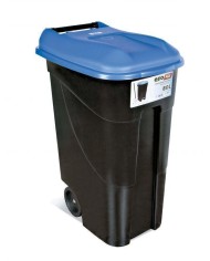 CONTENEDOR TAYG AZUL C/RU+PEDAL 120LTS. 423024