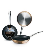 SARTEN ALUMINIO NATURA COPPER 24CM. IBILI