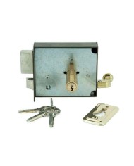 CERRADURA ILARGI 125A  8CM. DERECHA CILINDRO PERFIL