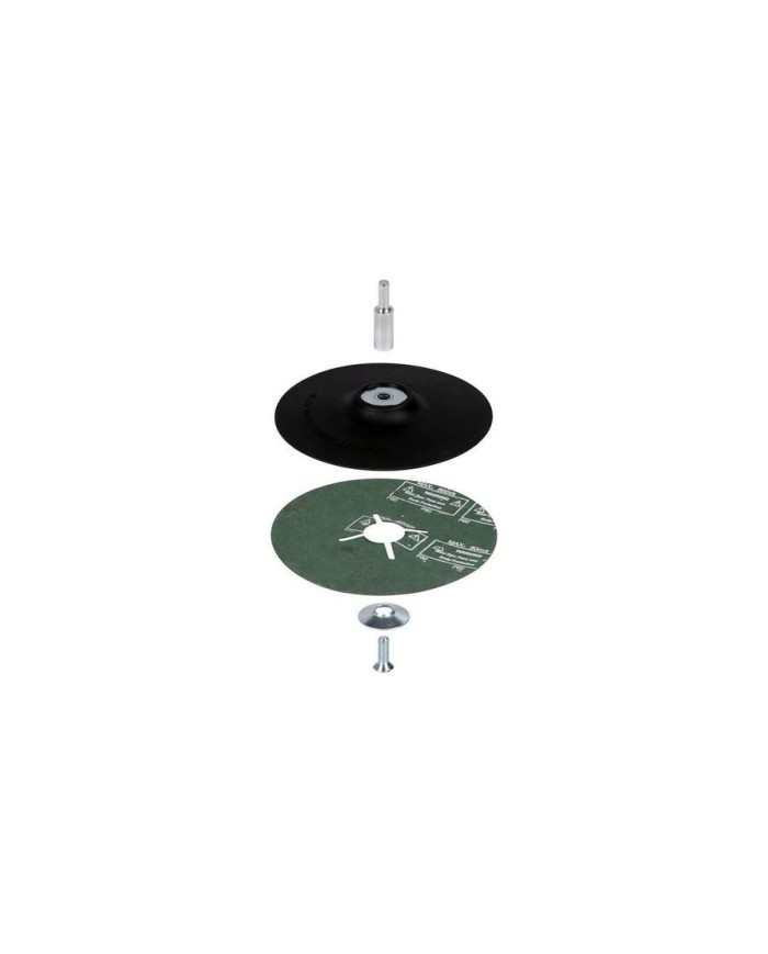 DISCO KREATOR SOPORTE LIJA KRT259003 125MM. EJE 6MM.