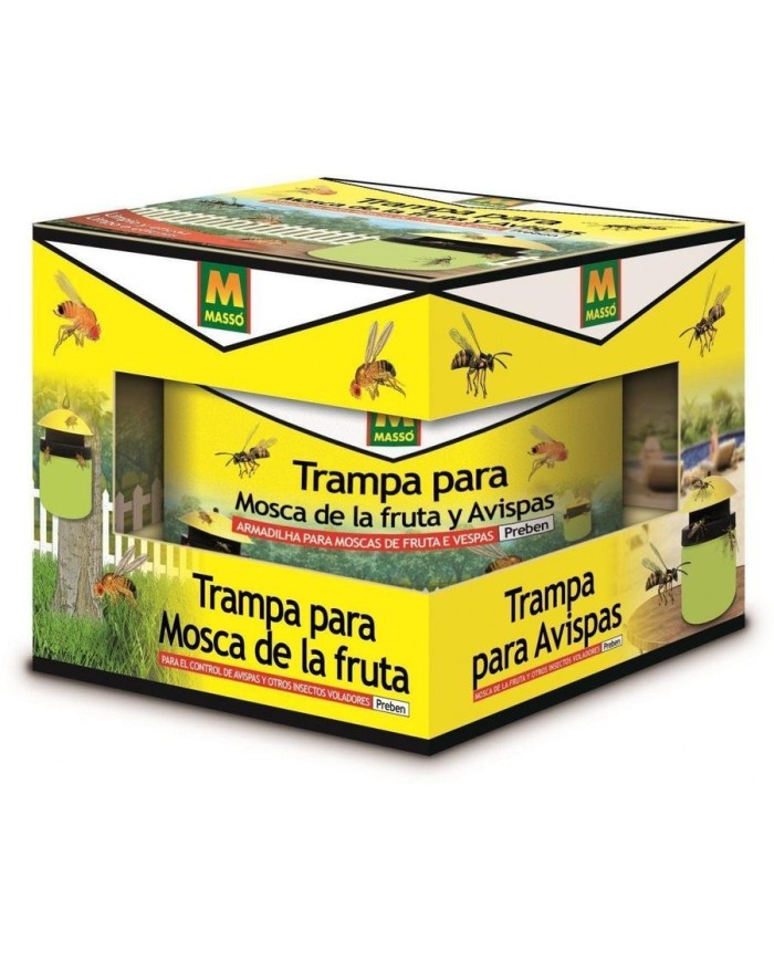 TRAMPA MASSO PARA MOSCA FRUTA Y AVISPAS
