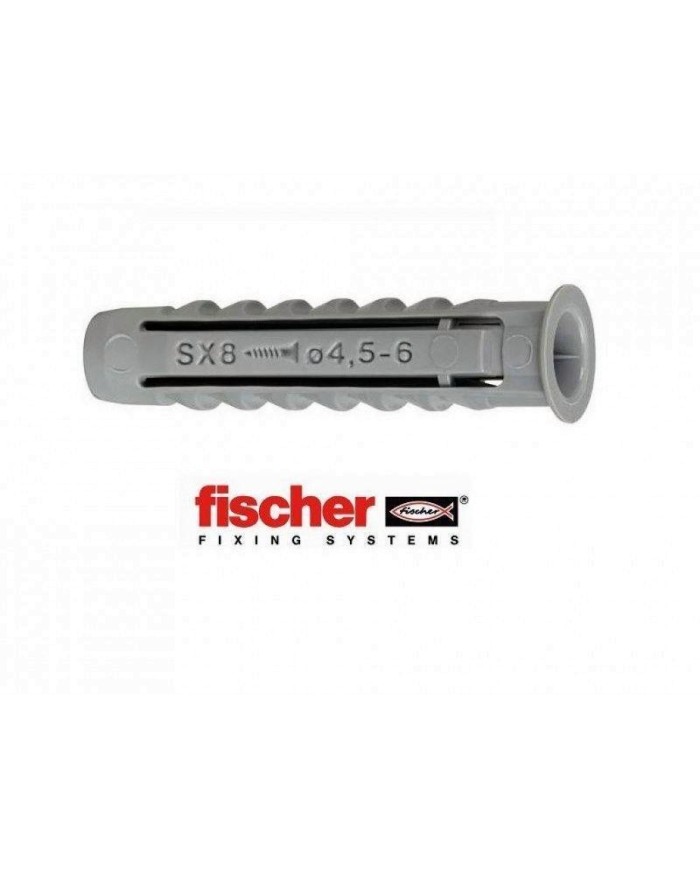 TACO NYLON SX PLUS FISCHER 6MM. BOLSA 200+40UDS. 568725