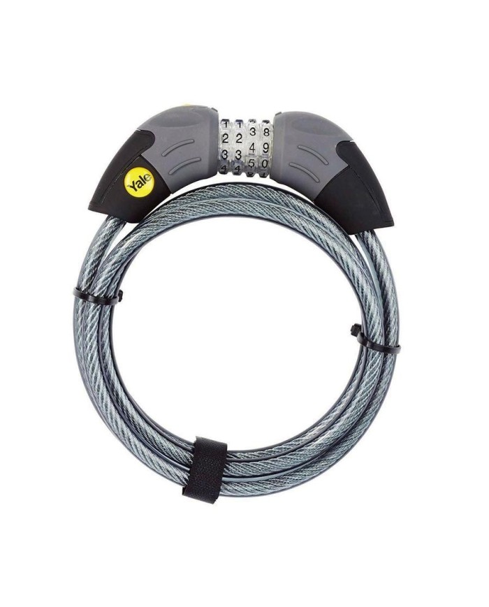 CABLE CANDADO YALE COMBINACION 180X1CMS.