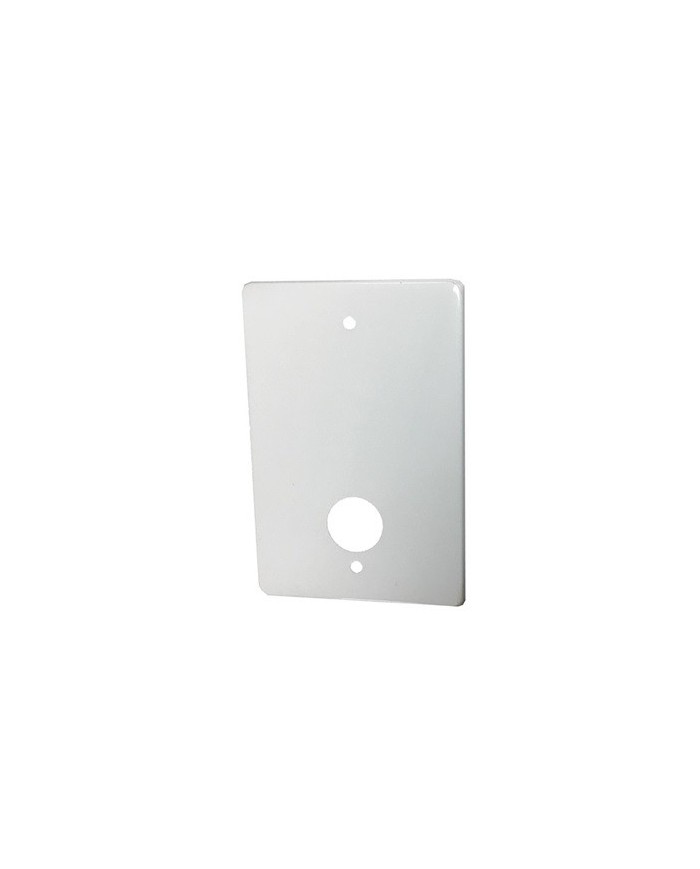 PLACA TORNO PERSIANA INOXIDABLE BLANCA