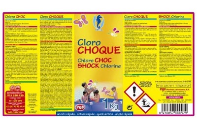 CLORO PQS HIP CHOQUE GRANO (BT. 1 KG.)