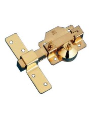 CERROJO AMIG ORO 4-88MM. LLAVE 2 LADOS