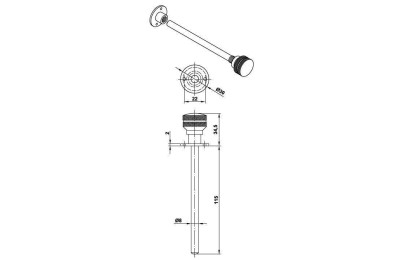 BLOQUEO VENTANA AMIG MODELO 40 BLANCO