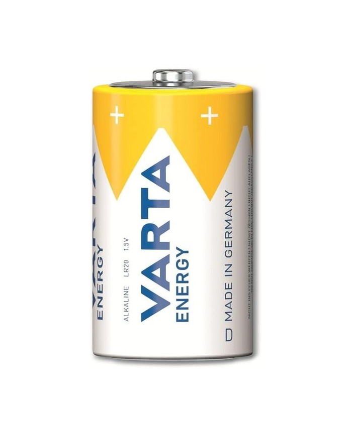 PILA VARTA ENERGY LR20 D BLISTER 2U