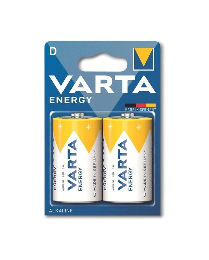 PILA VARTA ENERGY LR20 D BLISTER 2U