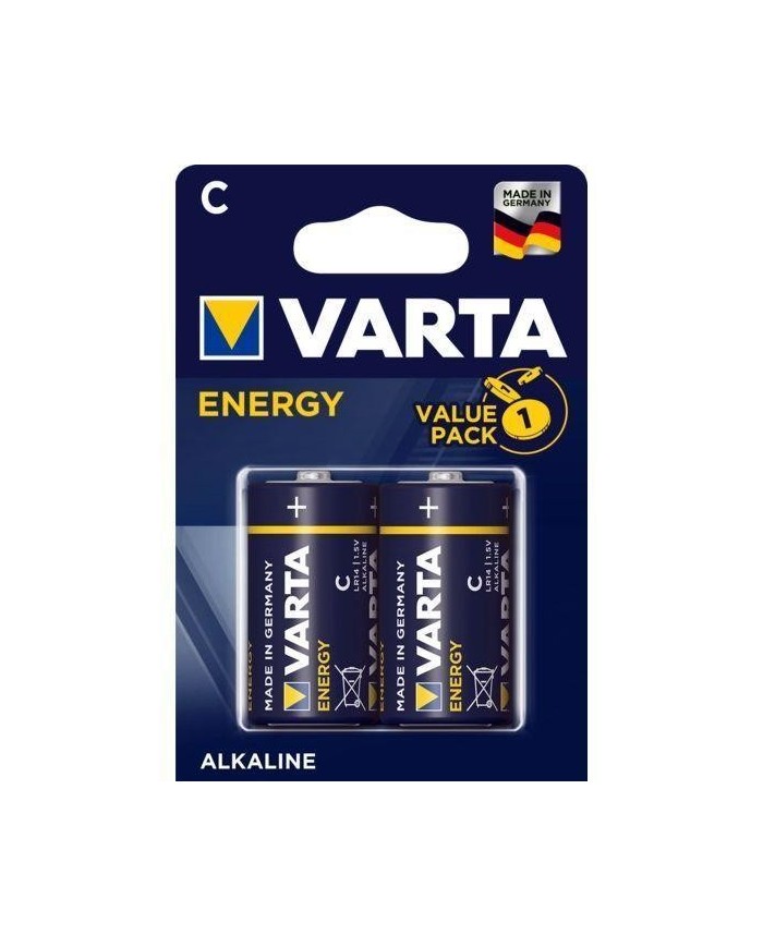 PILA VARTA ENERGY LR14 C BLISTER 2U