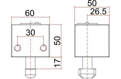 CIERRE ANTIRROBO PERSIANA SAG-BB4 LLAVES IGUALES