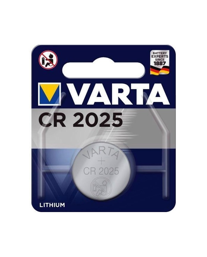 PILA VARTA BOTON CR-2025 BLISTER.