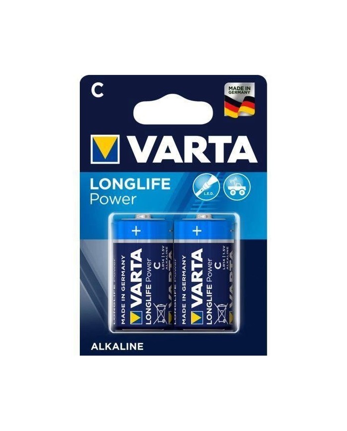 PILA VARTA L.POWER LR14 C BLISTER 2U