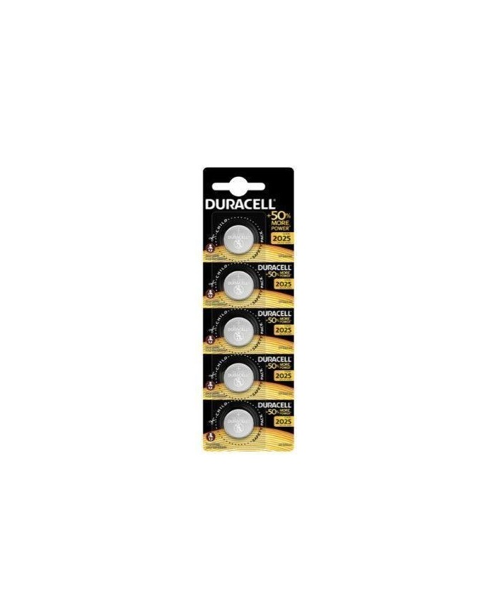 PILA DURACELL DE BOTON DL2025 BL/5UDS