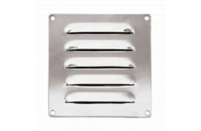 REJILLA VENTILACION ALMA ACERO INOXIDABLE 15X15CMS