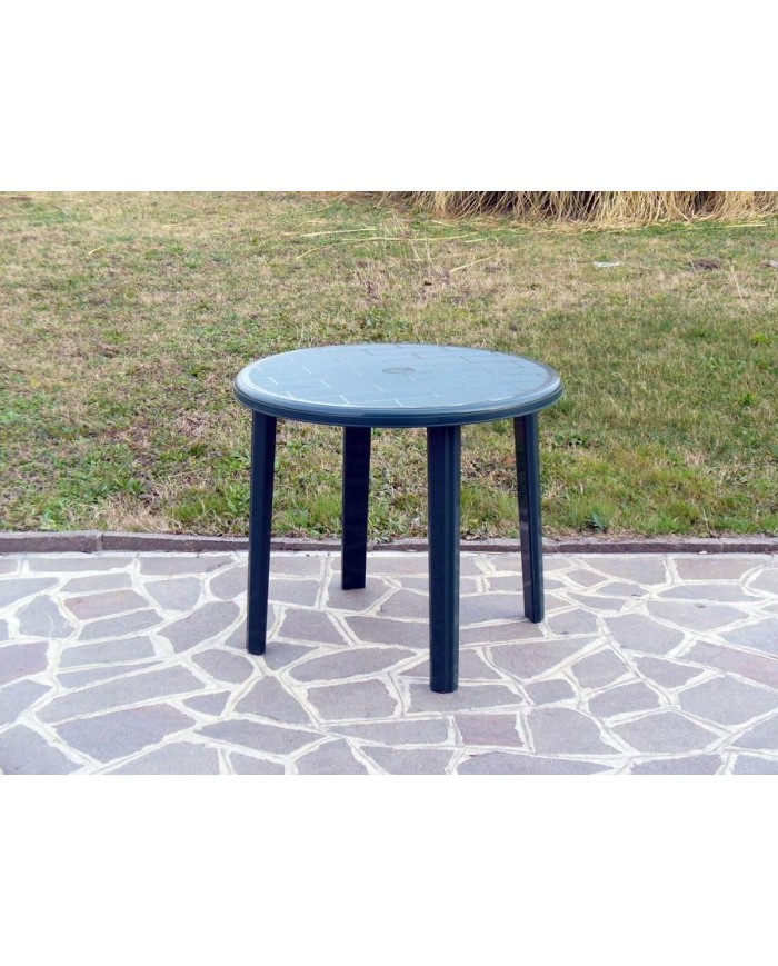 MESA REDONDA SFK 90 CMS. VERDE