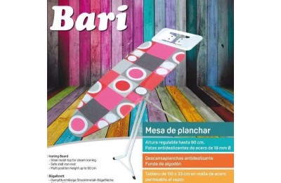 MESA PLANCHA SFK MODELO BARI 110 X 33