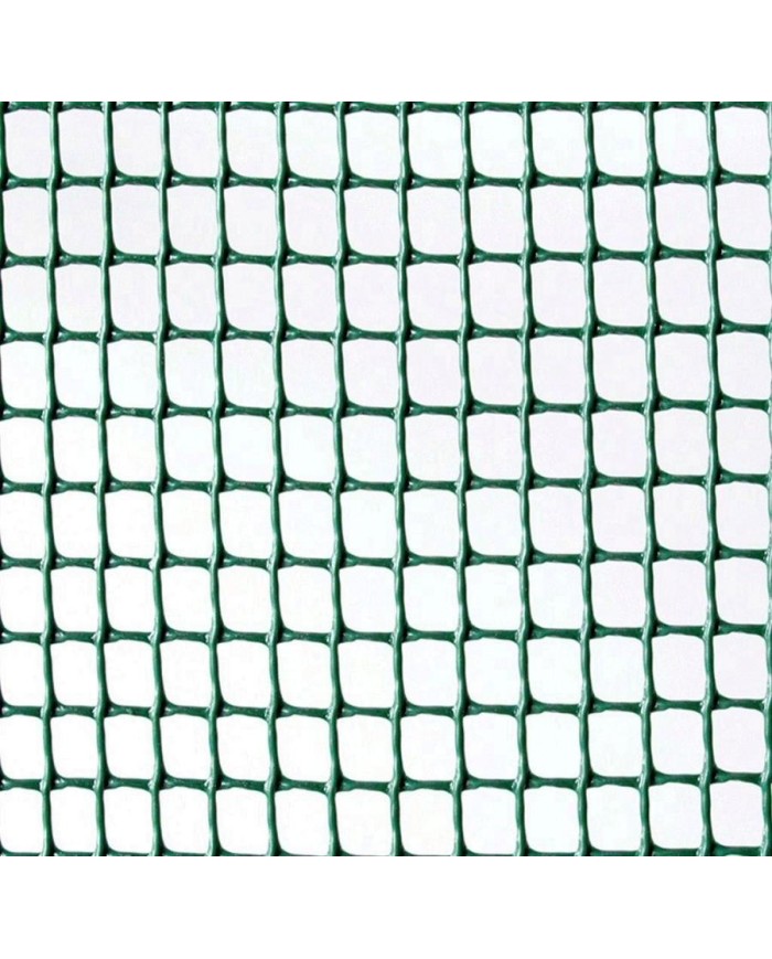 MALLA PLASTICO ECO VERDE 10X10 R/25MTS.