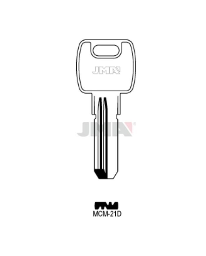 LLAVES BRUTO SEGURIDAD MCM-21D   LATON