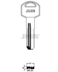 LLAVES BRUTO SEGURIDAD EZ-DS10   ALPACA