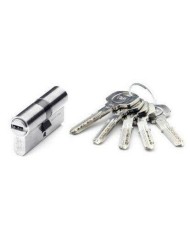CILINDRO YALE NIQUELADO YL6 70 MM. LEVA LARGA 35X35 DOBLE EMBRAGUE CILINDRO YALE NIQUELADO YL6 70 MM. LEVA LARGA 35X35 DOBLE EMBRAGUE